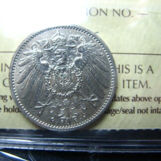 1-mark-1898A-Germany-KM14-ICCS-AU-55-Deutsch-Allemagne-Reichs-mark-273068086990-2