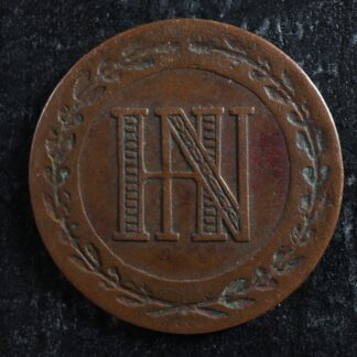 3 centimes 1810C Westphalia Germany KM#92 copper Jérôme Bonaparte