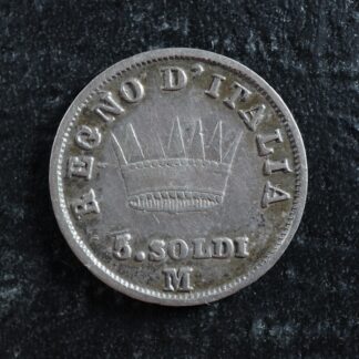 5-soldi-1811M-Kingdom-of-Napoleon-C51-Silver-Italian-States-275445624300-2