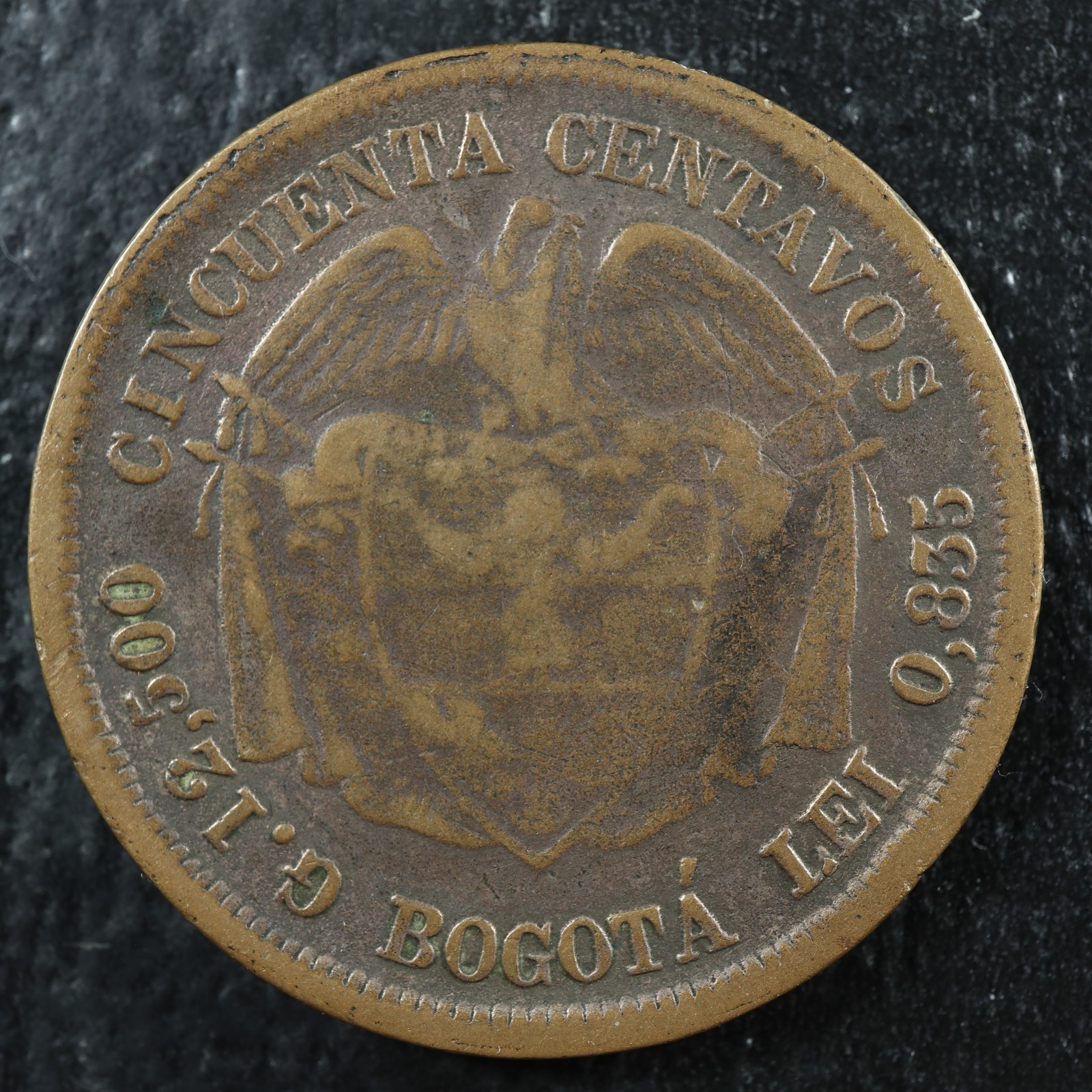 50-Centavos-1874-Bogota-Colombia-KM1771-Brass-278176364890-2