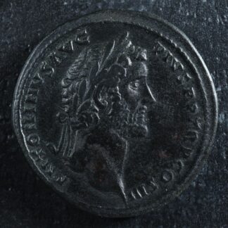 Antoninus-Pius-Sestertius-141-143-Rome-RIC-628a-Marcus-Aurelius-on-platform-276516000900-2