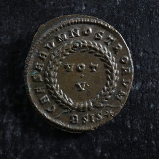 Constantine-II-Nummus-320-321-Siscia-RIC-163-Wreath-VOT-V-Constantin-II-276792349750-2