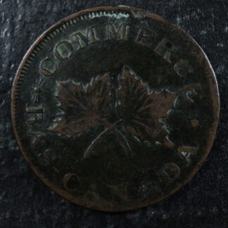 LC-20A2 Un Sou token Joseph Roy Lower Bas Canada Montreal Québec Breton 671