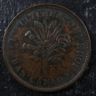 LC-29D1 Bouquet Sou token Montreal Lower Bas Canada Quebec Breton 701