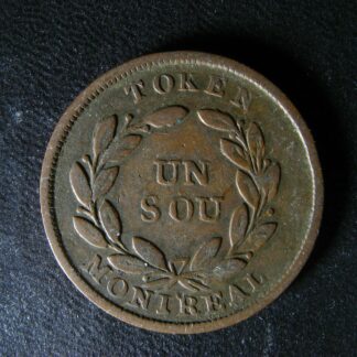 LC-29E1 Bouquet Sou token Montreal Lower Bas Canada Quebec Breton 697