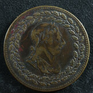 LC-48B1 TF-14 Halfpenny token 1812 Lower Bas Canada Quebec Tiffin Breton 960