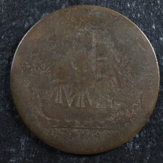 LC-56A3-Halfpenny-token-1812-Lower-Bas-Canada-Quebec-Ship-Breton-1004-275995369820-2