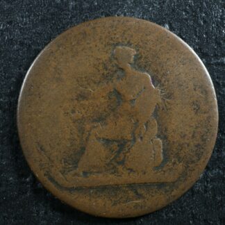 LC-57A2 1820 token Bust Commerce Bas Lower Canada Breton 1011