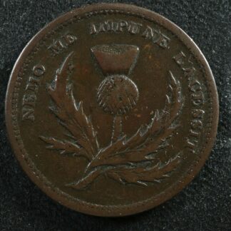 NS-16A1 John Brown token Nova Scotia Canada Thistle Ship Breton 896