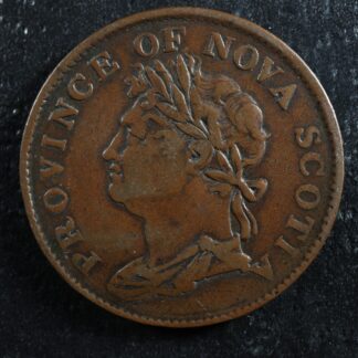 NS-1C1-Halfpenny-token-1824-Nova-Scotia-Canada-Thistle-Breton-869-275780002260-2