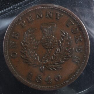 NS-2C1-ICCS-EF-40-One-Penny-token-1840-Canada-Nova-Scotia-Thistle-Breton-873-275717799940-2