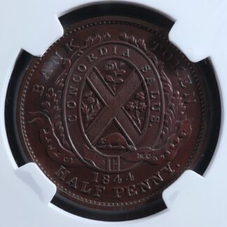 PC-1B3-NGC-PF-63-Halfpenny-1844-token-Province-of-du-Canada-Montreal-Breton-527-276775654940-2