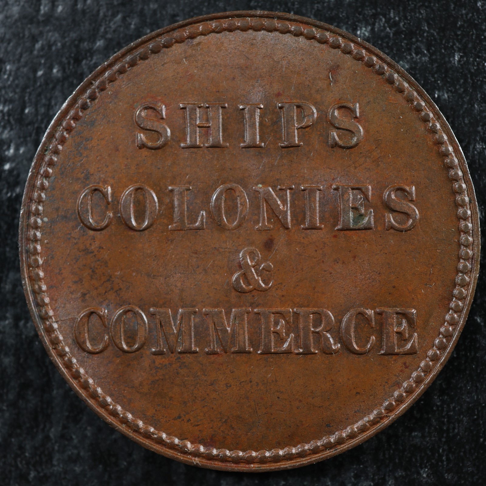 PE-10-26-Ships-Colonies-Commerce-token-PEI-Canada-Breton-997-277585237250-2
