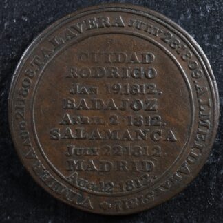 WE-11B8-Peninsular-token-1812-Wellington-Salamanca-Madrid-Canada-Breton-986-275767925350-2
