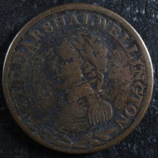 WE-2A1 Halfpenny token Field Marshal Wellington Canada Breton 971