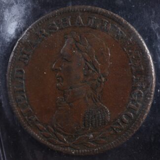 WE-2A1-ICCS-EF-45-Halfpenny-token-Wellington-token-Canada-Breton-971-276247061530-2