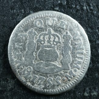 1/2 Real 1755 Mexico KM#67.1 silver Mexique