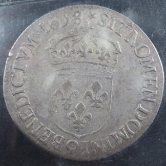 12-ecu-a-la-meche-longue-1658-9-Rennes-France-KM16424-ICCS-AU-50-silver-277151428631-2