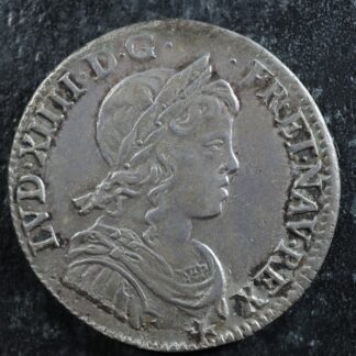 14-ecu-a-la-meche-longue-1649B-Rouen-France-KM1612-silver-277151880391-2