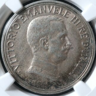 2-lire-1916R-Italy-NGC-AU-58-KM55-silver-l-Italie-Italia-274634327471-2