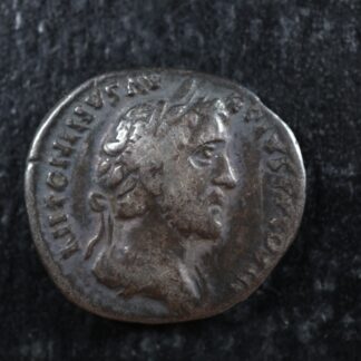 Antoninus Pius Denarius 140-143 Rome RIC 102D Virtus Denier Antonin le Pieux