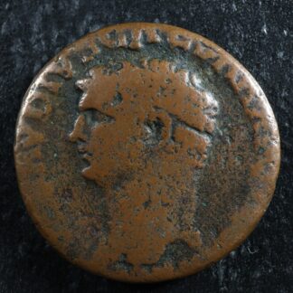 Claudius As 41-50 Rome RIC 110 Minerva Claude