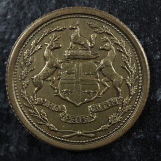 FT-4 1/8 Made Beaver MB (1857) Hudson’s Bay Company HBC token Canada Breton 929