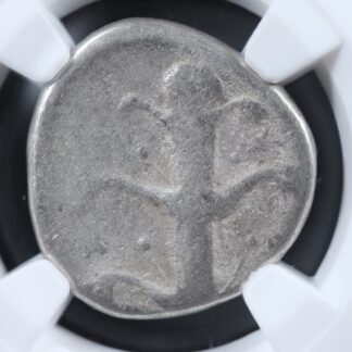 Kyrene-Kyrenaika-AR-Didrachm-c-308-to-275-NGC-VG-Zeus-Silphion-plant-278344818481-2