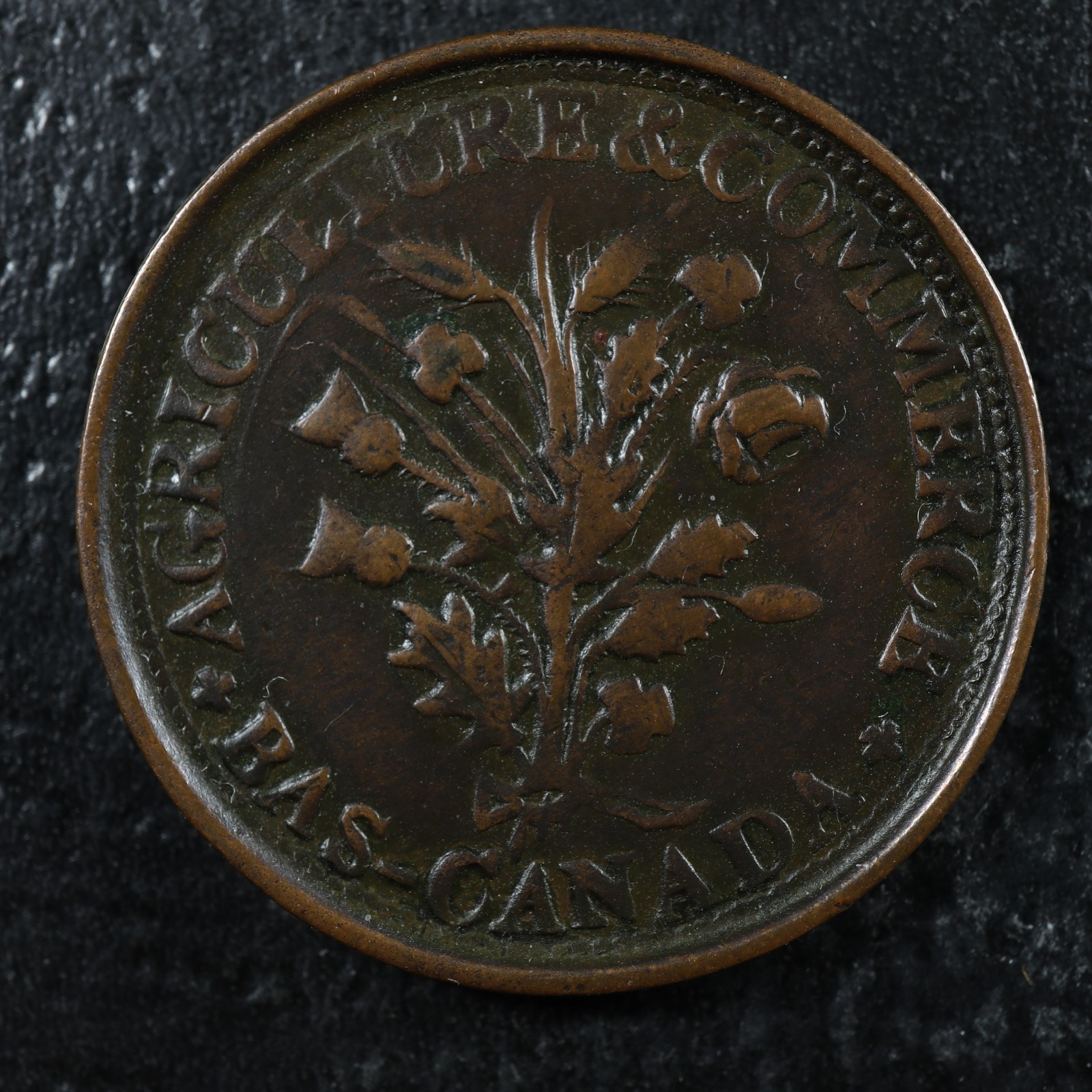 LC-22A-Bouquet-Sou-token-Montreal-Lower-Bas-Canada-Quebec-Breton-676-277569720561-2