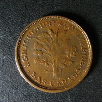 LC-29A Bouquet Sou token Montreal Lower Bas Canada Quebec Breton 695