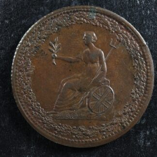 LC-54D2-Halfpenny-token-1815-Lower-Bas-Canada-Quebec-Spread-eagle-Breton-994-276002616811-2