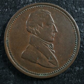 LC-59B2 Commercial Change token 3.60g small bust Canada Breton 1007