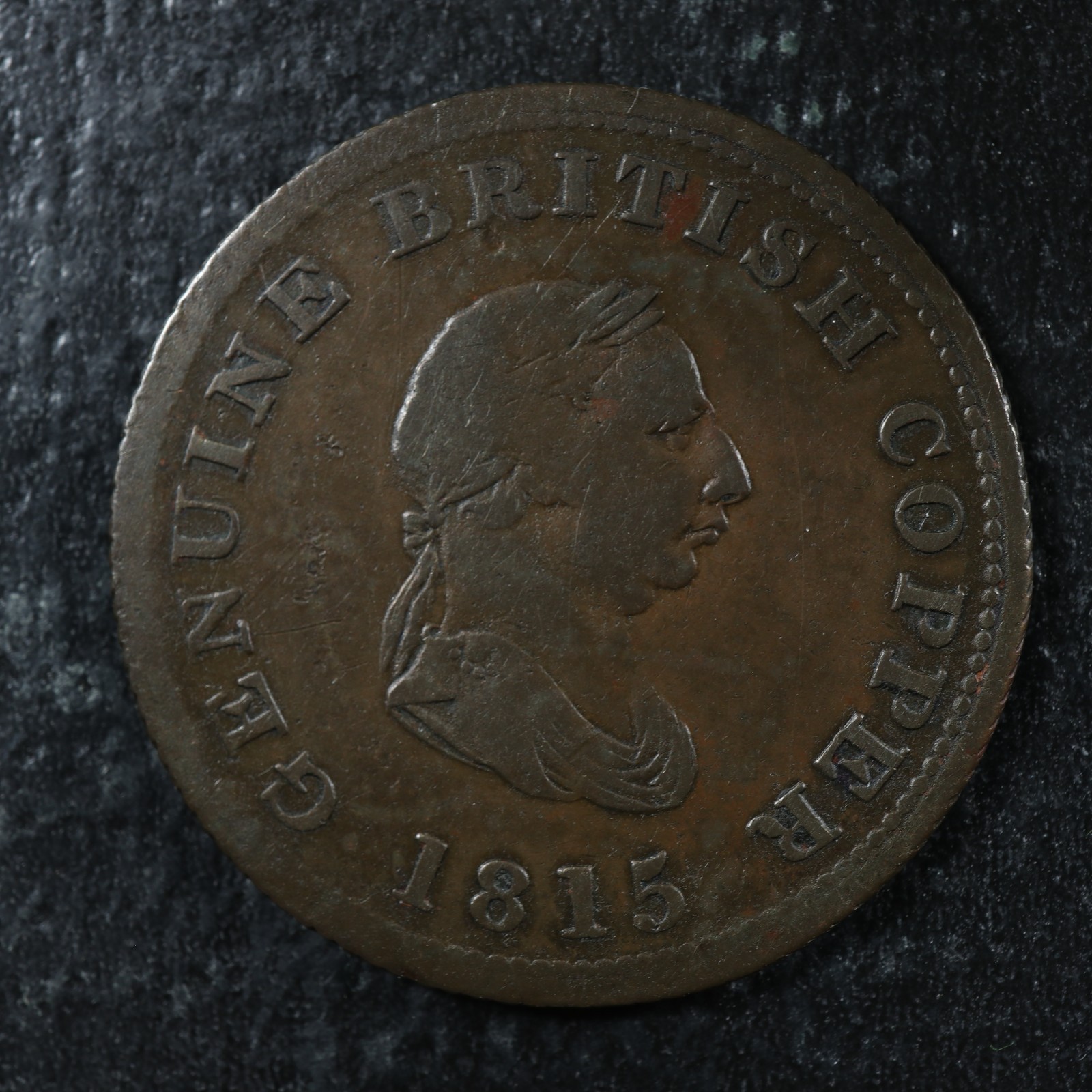 NS-26A1-Halfpenny-token-1815-Canada-Nova-Scotia-GB-Copper-ship-Breton-887-277460179861-2