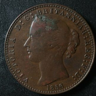 NS-6A1 One penny token 1856 Canada Nova Scotia Mayflower Breton 875