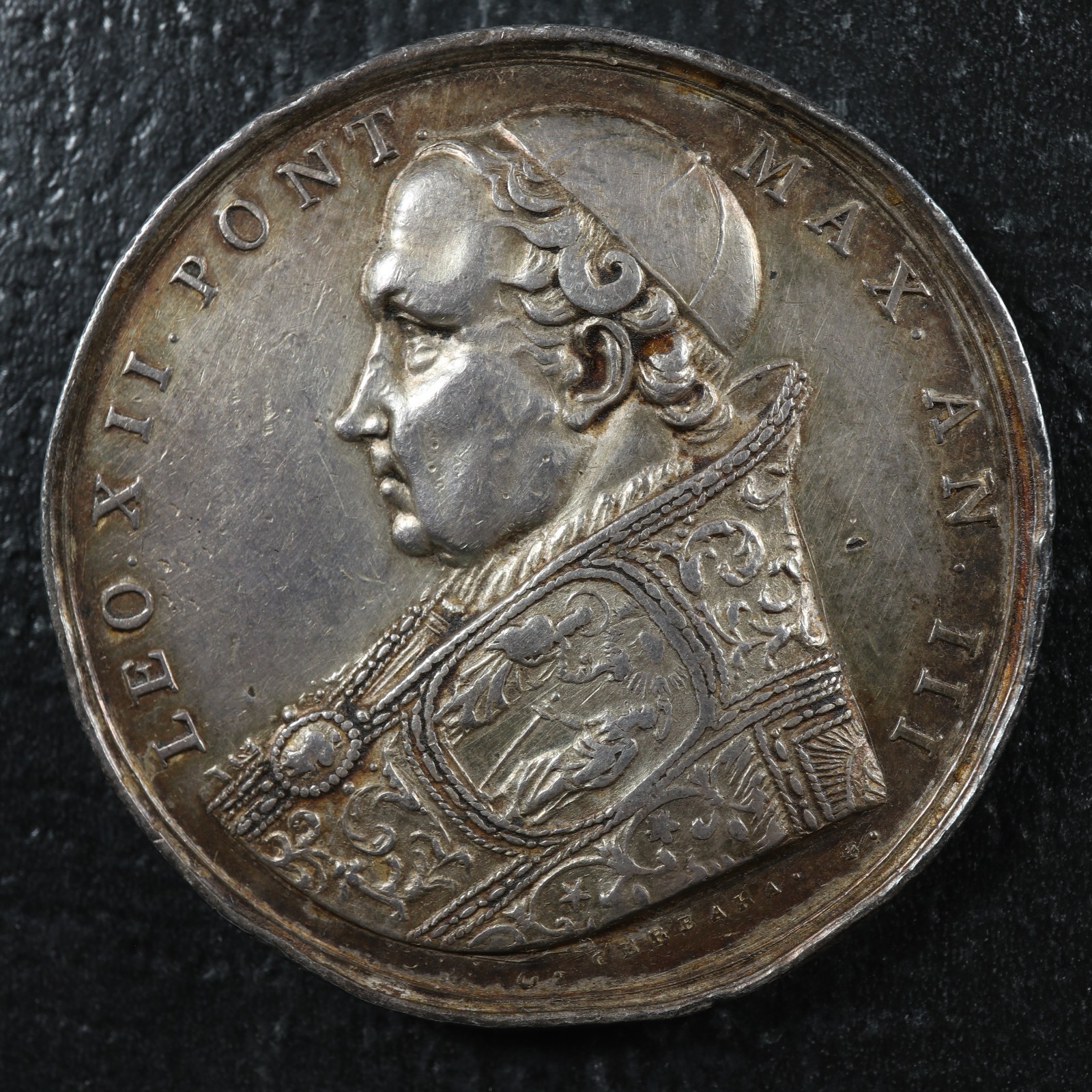 Pope-Leo-XII-1823-1829-Dated-RY-3-1826-Papal-state-AR-Silver-Medal-42-mm-278031365111-2