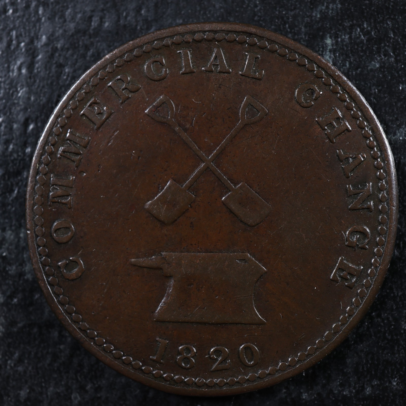 UC-9A4-Halfpenny-token-1820-Upper-Canada-Ontario-ship-Breton-727-277585300681-2