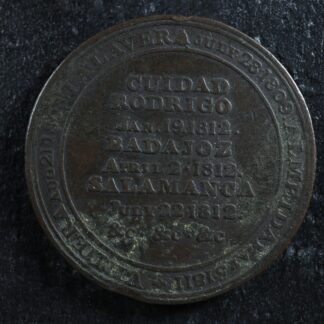 WE-11A4-Halfpenny-token-brass-Wellington-Peninsular-Salamanca-Canada-Breton-987-275451113051-2