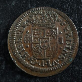 1 maravedi 1747 Spain KM#368 Copper España Espagne