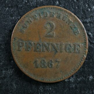 2-pfennige-1867-Saxe-Meiningen-German-States-KM174-Copper-pfennig-275163463042-2