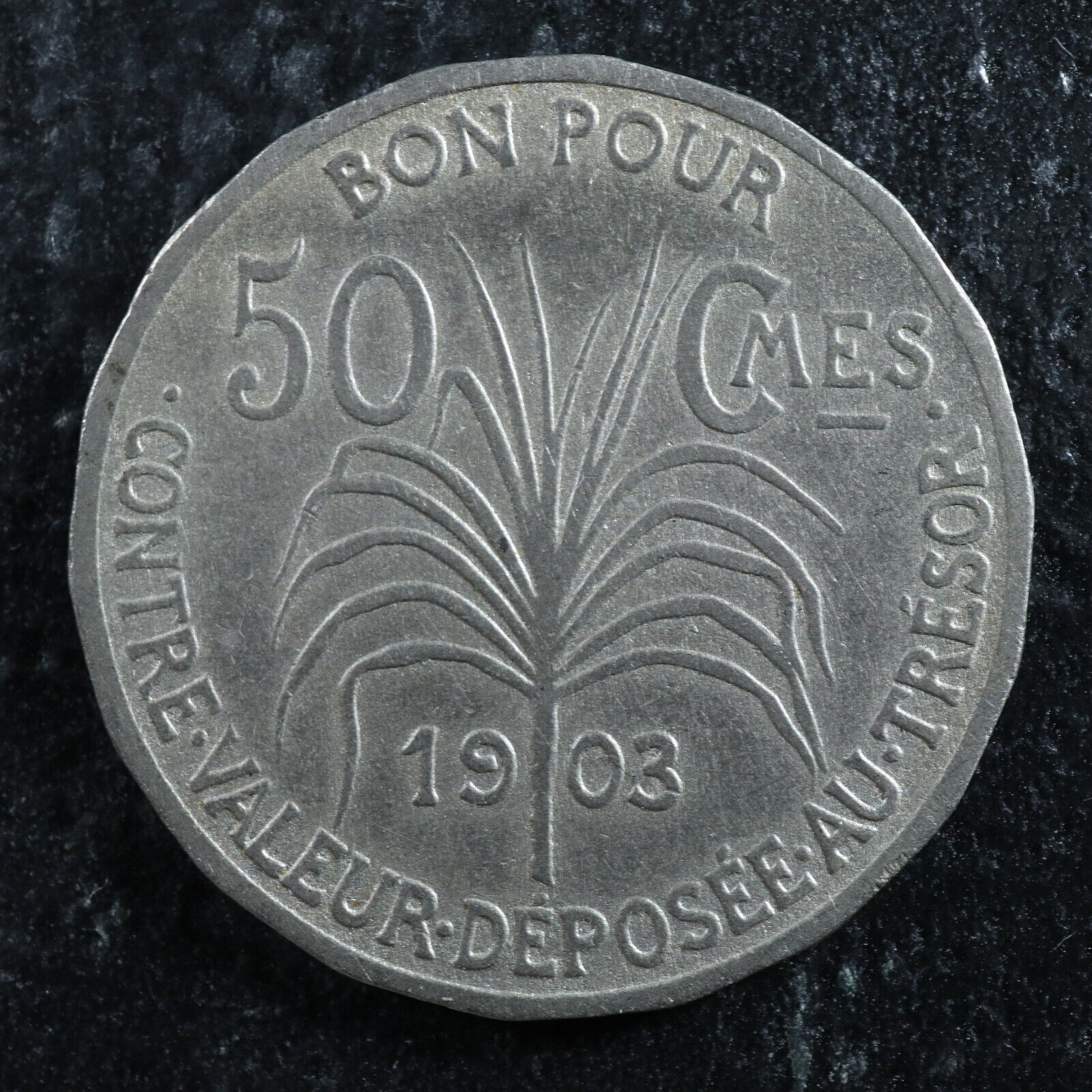 50-centimes-1903-Guadeloupe-KM45-Copper-nickel-275865146542-2
