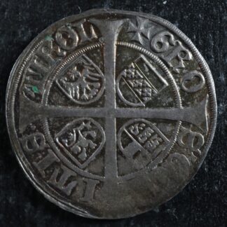6-kreuzer-ND1482-1489-Hall-Tyrol-Austria-Silver-Sigismund-Autriche-Osterreich-276463573142-2