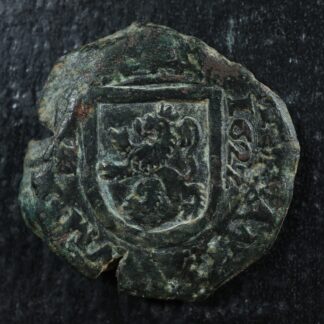 8 maravedis 1622 Madrid Spain KM#10.4 Copper España Espagne Cob type
