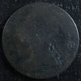 Evasion halfpenny token (17)?7 Ge(orge?) Rules Coleman EH-?