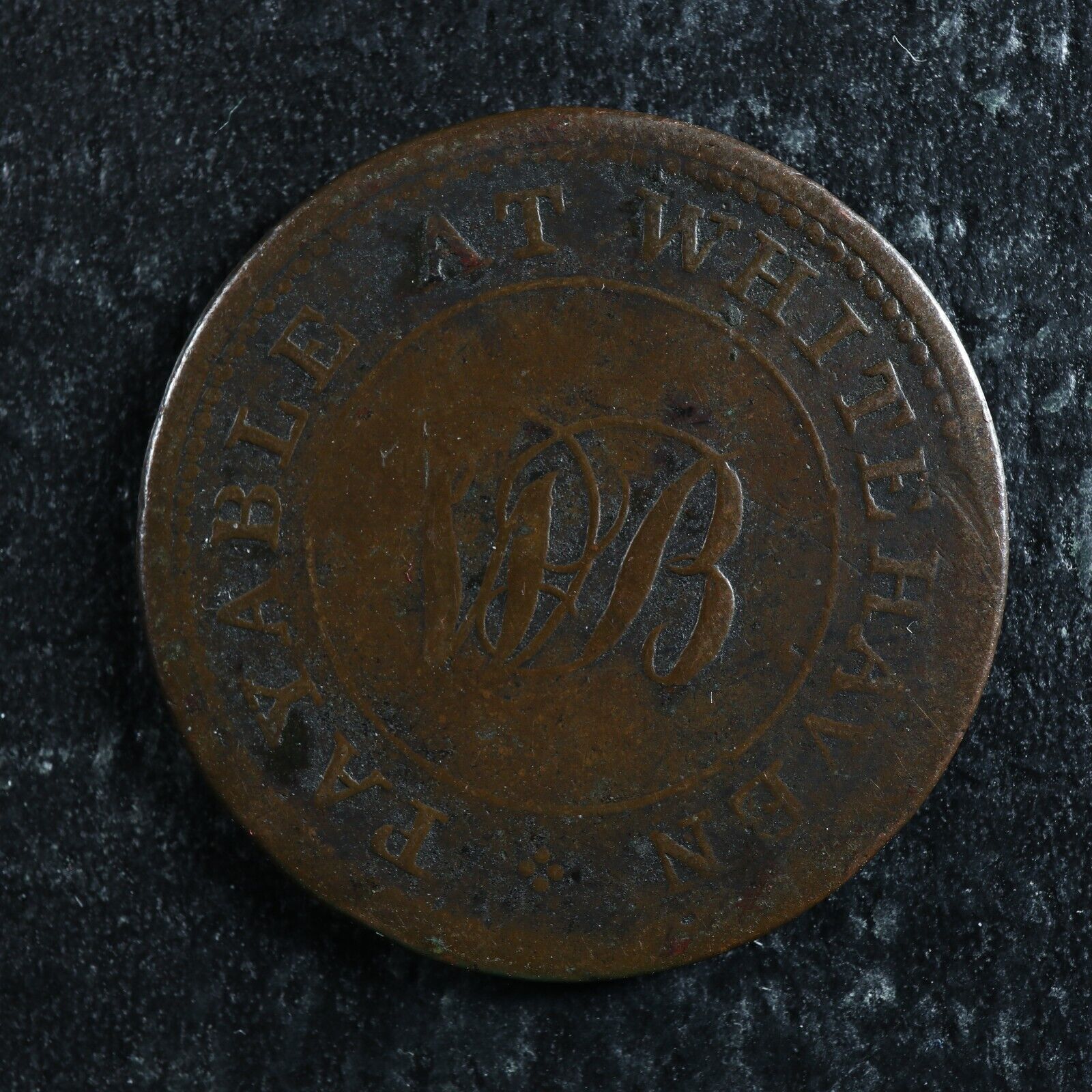 Farthing token 1812 Whitehaven WB Withers 1205 – Jetons Canada