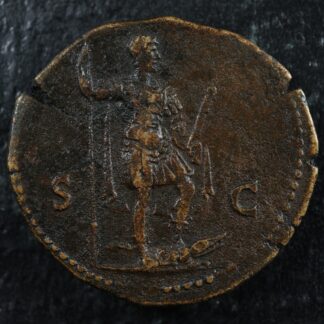 Hadrian As 134-138 Rome RIC 1460 Crocodile Hadrien