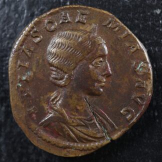 Julia Soaemias Sestertius 218-222 Rome RIC 406 Venus Sesterce