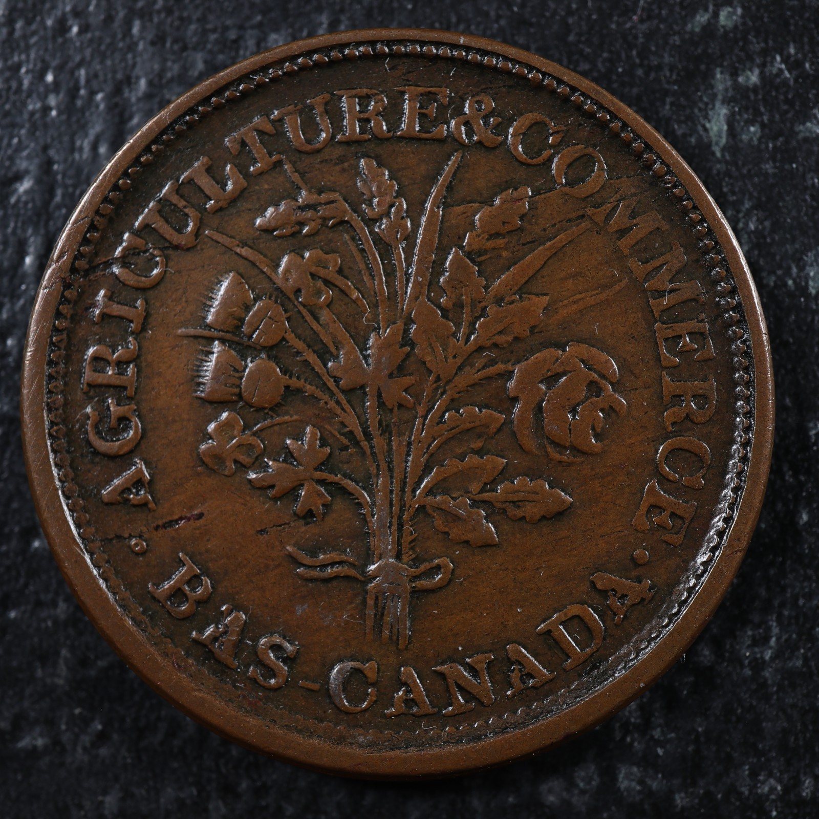 LC-29B-Bouquet-Sou-token-Montreal-Lower-Bas-Canada-Quebec-Breton-696-277569640342-2