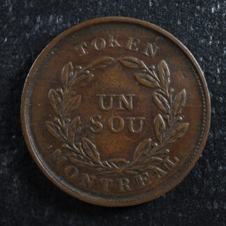 LC-31C Bouquet Sou token Montreal Lower Bas Canada Quebec Breton 694