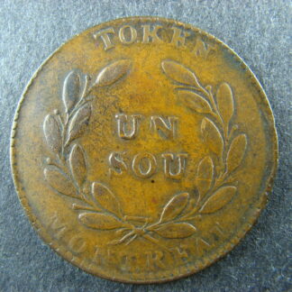 LC-41A1 Bouquet Sou token Montreal Lower Bas Canada Breton 684