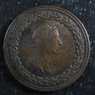 LC-46A1 Halfpenny token 1812 Lower Bas Canada Quebec Tiffin Breton 960